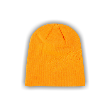 Buy Stussy Embossed Smooth Stock Skullcap 'Orange' - 1321174 ORAN