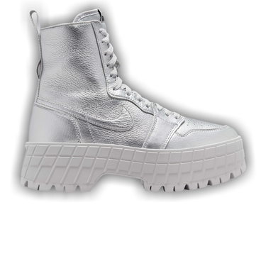 Buy Wmns Air Jordan 1 High Brooklyn 'Metallic Silver