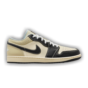 Nike Air Jordan 1 Low ブラック/クリーム Air Jordan 1 Low SE 'Coconut Milk Black Muslin' HQ3437-101