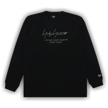 Buy Yohji Yamamoto Pour Homme Paris Logo Long-Sleeve Tee