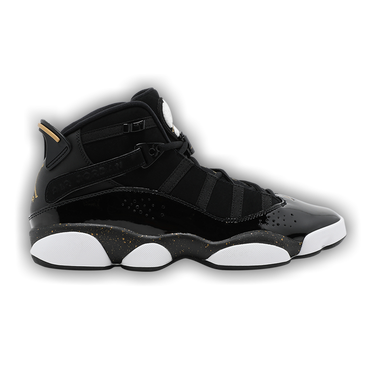 jordan 6 rings black gold