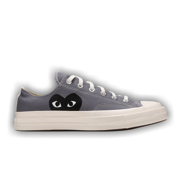 Buy Comme des Garcons PLAY x Chuck 70 Low Steel Gray 171849C GOAT