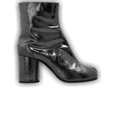 ミドルブーツ MAISON MARGIELA Women Boots S58WU0260 P5016T8001 Black Auth Maison Margiela Tabi Boots S58WU0260 Black Leather