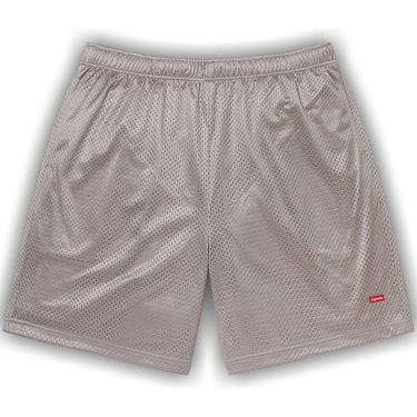 Buy Supreme Small Box Baggy Mesh Short 'Grey' - SS23H34 GREY | GOAT