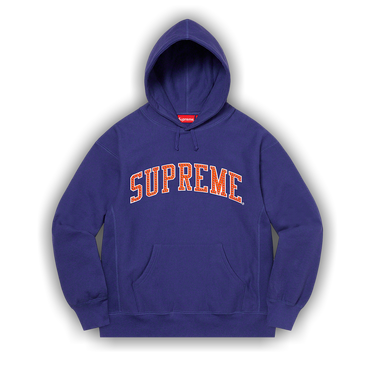 Buy Supreme Stars Arc Hooded Sweatshirt 'Dark Royal' - SS22SW68