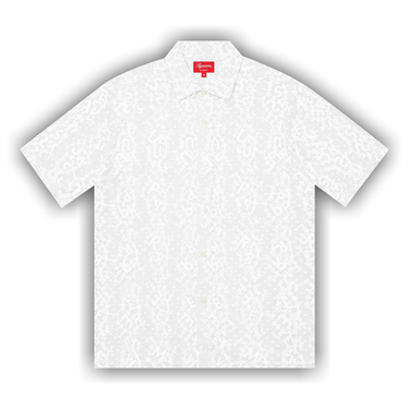 Buy Supreme Chainstitch Chiffon Short-Sleeve Shirt 'White