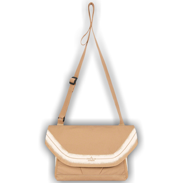 Buy Supreme x Stone Island Stripe Messenger Bag 'Tan' - SS22B3 TAN