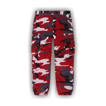 Supreme red camo pants top