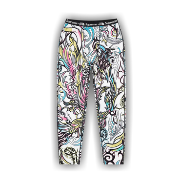Buy Supreme x The North Face Base Layer Pant 'Multicolor Dragon