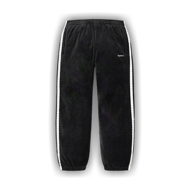 Buy Supreme Studded Velour Track Pant 'Black' - FW22P41 BLACK