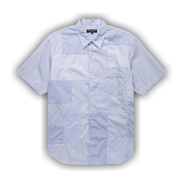 Buy Comme des Garçons Homme Plus Check Mix Shirt 'Sax' - HK B020