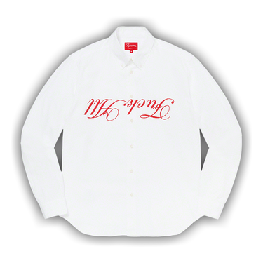 Buy Supreme x Jamie Reid Fuck All Shirt 'White' - SS21S69 WHITE | GOAT