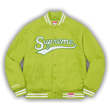 Supreme Doughboy ボンバージャケット 2022 Supreme Mitchell & Ness Doughboy Twill Varsity Jacket (FW22