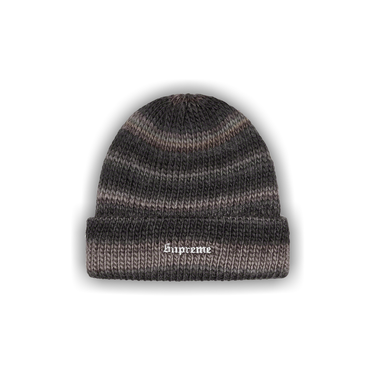 Supreme Loose Stripe Beanie Black - FW23 - US
