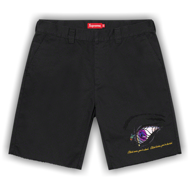 Buy Supreme Aeon Flux Work Short 'Black' - SS22SH20 BLACK | GOAT