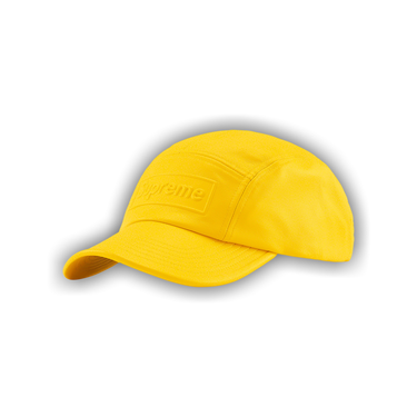 Buy Supreme GORE-TEX Leather Camp Cap 'Yellow' - SS22H113 YELLOW