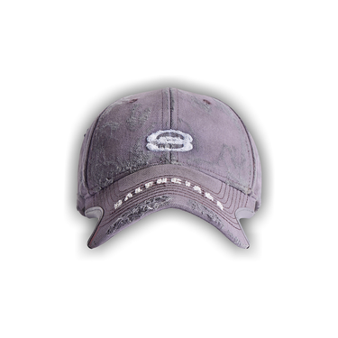 Buy Balenciaga Unity Cap 'Faded Purple/White' - 766864 410B2