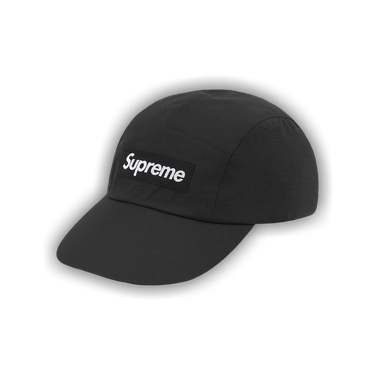 Buy Supreme GORE-TEX Long Bill Camp Cap 'Black' - SS21H21 BLACK | GOAT