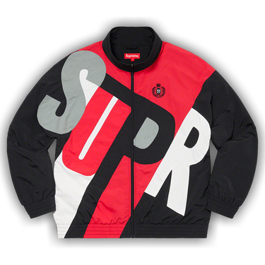 Supreme Big Logo Track Jacket ブラック Supreme-Big-Letter-Track-