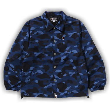 Buy BAPE Color Camo One Point Coach Jacket 'Navy' - 1K80 140 Buy BAPE Color Camo One Point Coach Jacket 'Navy' - 1K80 140