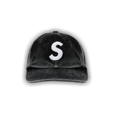 Buy Supreme Pigment S Logo 6-Panel 'Black' - FW24H28 BLACK