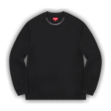 トップス Supreme Contrast Logo Sweater Black L Supreme Contrast Logo Sweater Black Men's - SS25 - US