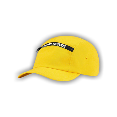 Buy Supreme Top Zip Camp Cap 'Yellow' - FW21H87 YELLOW | GOAT CA