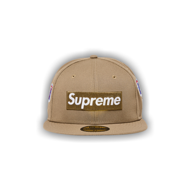 Buy Supreme Jerseys Box Logo New Era 'Khaki' - FW24H49 KHAKI | GOAT UK
