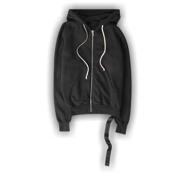 Buy Rick Owens DRKSHDW Jason S Hoodie 'Black' - DU02D2276 F 09 | GOAT