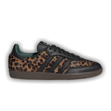 靴 adidas Originals Wmns Samba OG Leopard adidas Samba OG Leopard Faux Fur Sneakers Retro Trainers