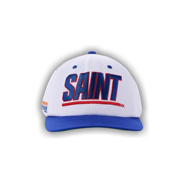 Buy SAINT Mxxxxxx Saint Cap 'White/Blue' - SM YS1 0000 077 | GOAT
