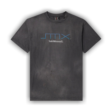 Buy SAINT Mxxxxxx SM6 Short-Sleeve Tee 'Black' - SM YS8 0000 Buy SAINT Mxxxxxx SM6 Short-Sleeve Tee 'Black' - SM YS8 0000