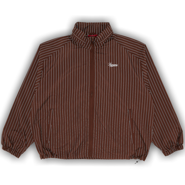 Supreme Reflective Pinstripe Track Jacket (FW24) - $178
