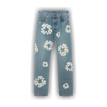 Buy Levi's x Denim Tears Logo Japan Embroidered Denim Jeans Buy Levi's x Denim Tears Logo Japan Embroidered Denim Jeans