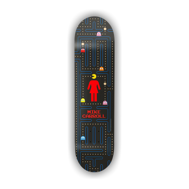 Buy Girl Skateboards Carroll Pac-Man Deck 'Black/Red