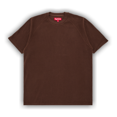 Buy Supreme Stencil Thermal Short-Sleeve Top 'Brown