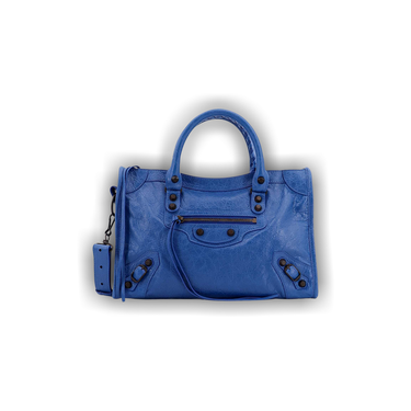 Buy Balenciaga Small Le City Shoulder Bag 'Denim Blue' - 811442
