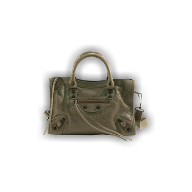 Buy Balenciaga Small Le City Shoulder Bag 'Army Green' - 811442