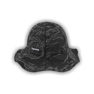 Buy Supreme Tiger Camo Reflective Tulip Hat 'Black' - FW22H69