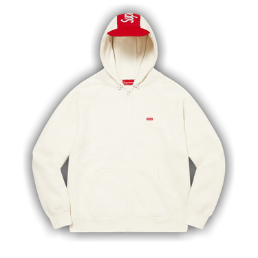 Buy Supreme Brim Zip Up Hooded Sweatshirt 'Stone' - FW22SW22