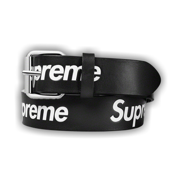 Buy Supreme Repeat Leather Belt 'Black' - SS24A27 BLACK | GOAT CA