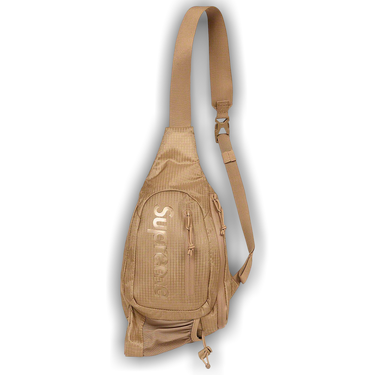 Supreme 21SS Sling Bag ベージュ　ボディバッグ　美品 Supreme 21SS Sling Bag ベージュ ボディバッグ 美品