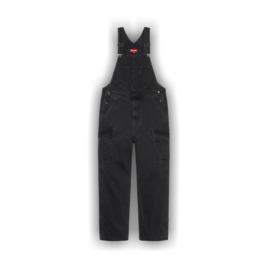 Buy Supreme Cargo Denim Overalls 'Black' - FW22P64 BLACK | GOAT