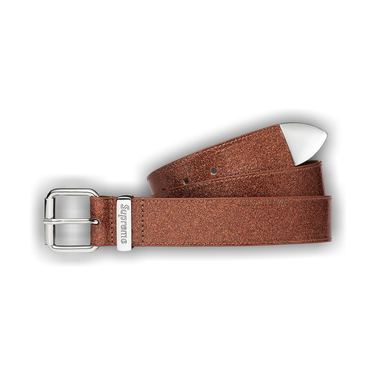 Supreme Glitter Vinyl Ranger Belt Brown FW22 Supreme Glitter Vinyl