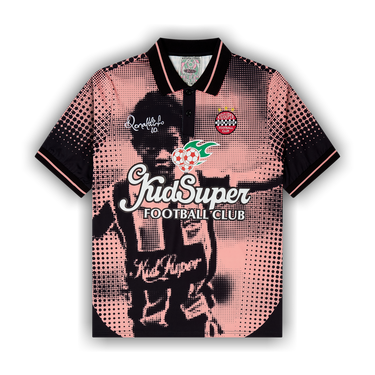 Buy KidSuper x Ronaldinho Soccer Jersey 'Black/Red' - AW24 JRSY 05