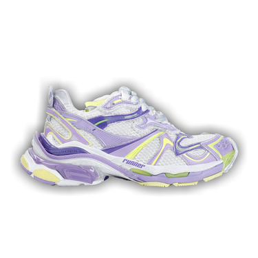スニーカー BALENCIAGA Women Sneakers 779064 W3RXP 9041 white Buy Balenciaga Wmns Runner Sneaker 'Grey Blue Pink' - 779064