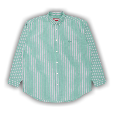 トップス Supreme Loose Fit Stripe Shirt Green M $_57.JPG?set_id=8800005007