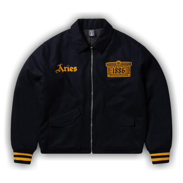 Buy Aries x Arsenal Wool Bomber Jacket 'Navy' - U06706 NAVY