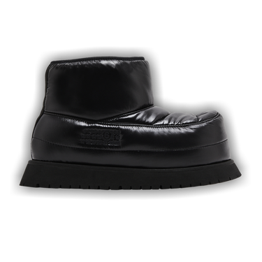 シューズ・サンダルその他 MM6 Maison Margiela S59WU0249 P5000 MM6 Maison Margiela leather ankle boots women's black color