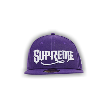 応援グッズ Supreme Mister Cartoon New Era Purple 4 Supreme Mister Cartoon New Era (FW24) - $54